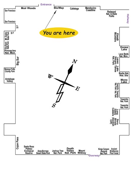 Mill Valley City Hall Map